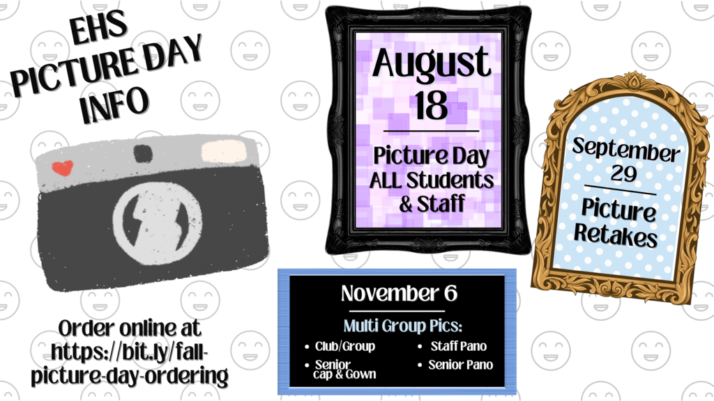 fall picture day ordering info