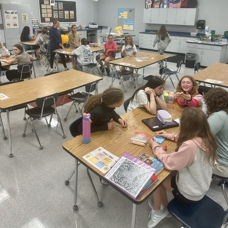 creative club having a great time 