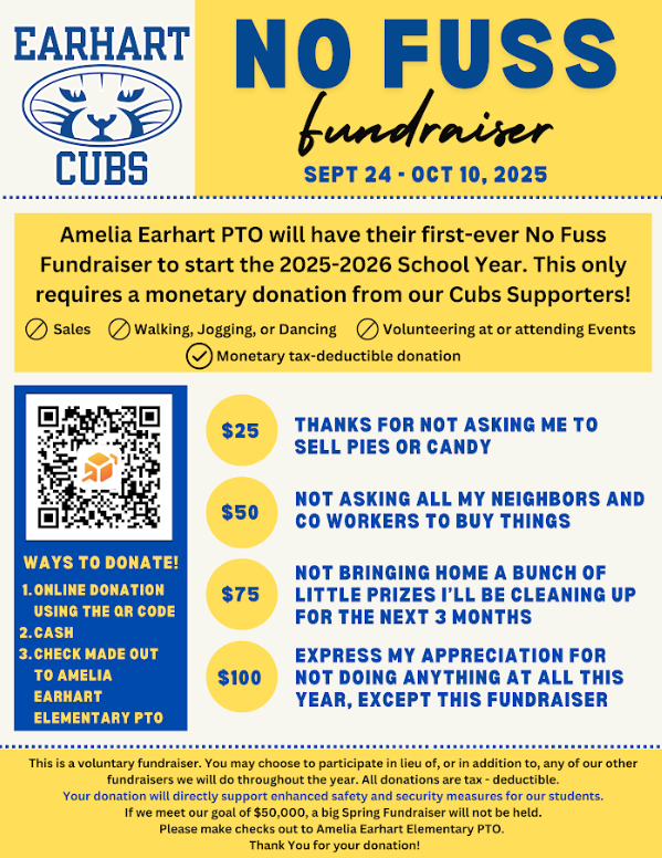 No Fuss Fundraiser