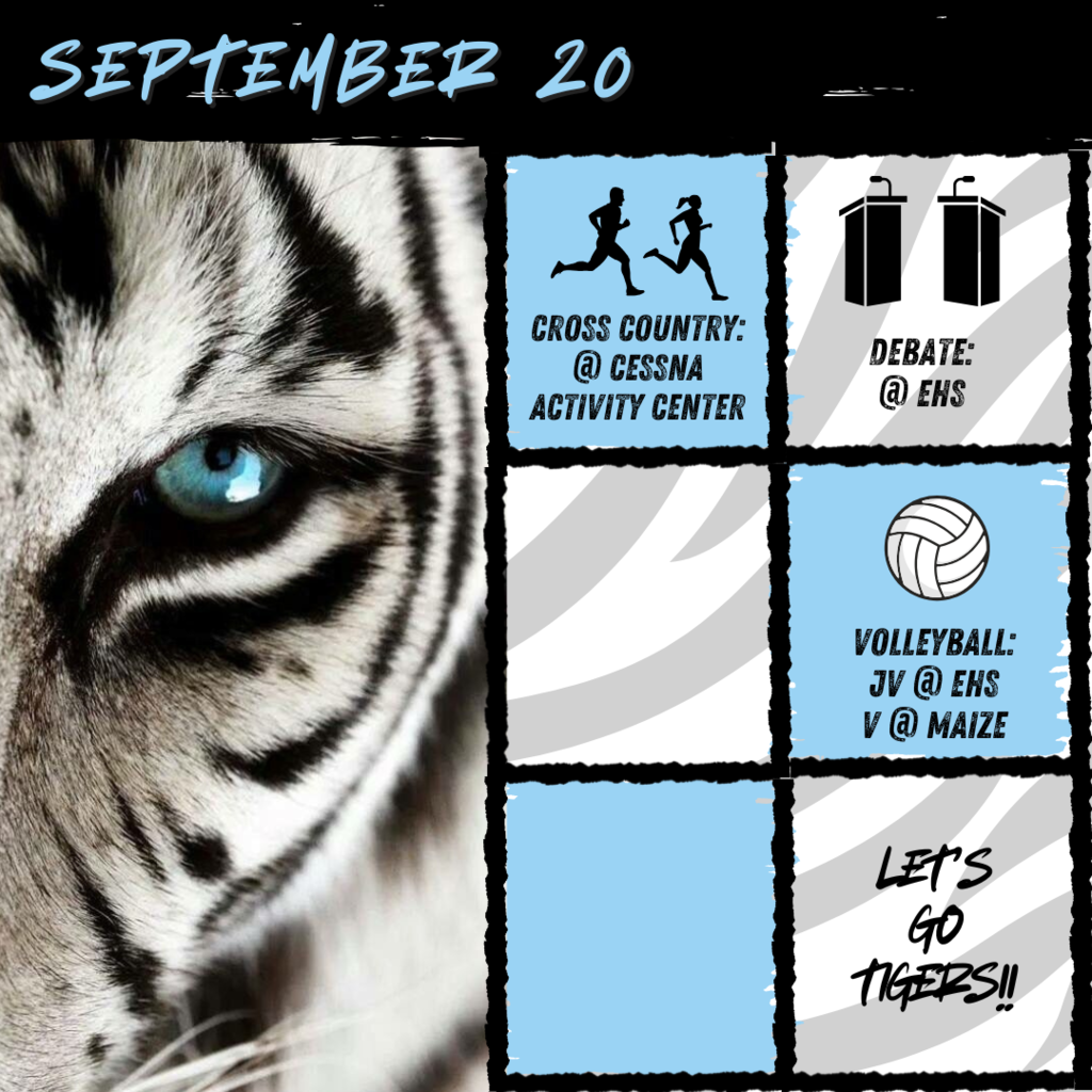 Saturday Events:  Cross Country, Debate & Volleyball