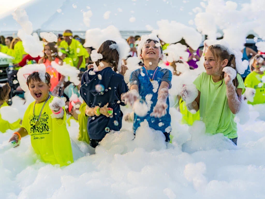 Foam Party at Oak Street tonight; bring a towel.