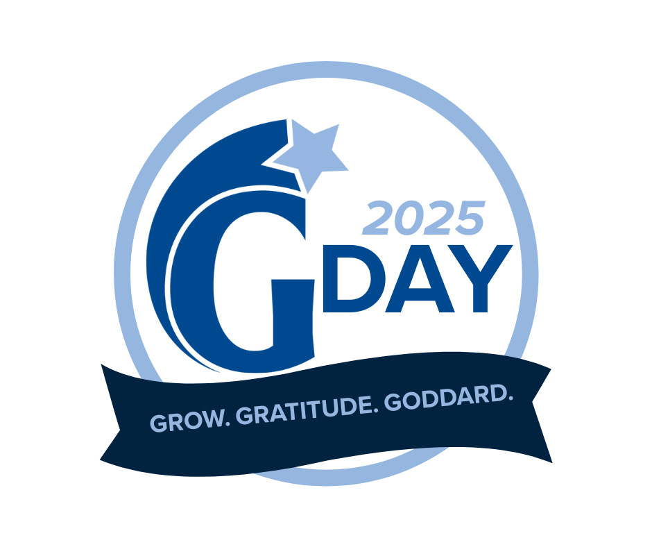 G-Day event graphic (2025 G Day; Grow. Gratitude. Goddard)