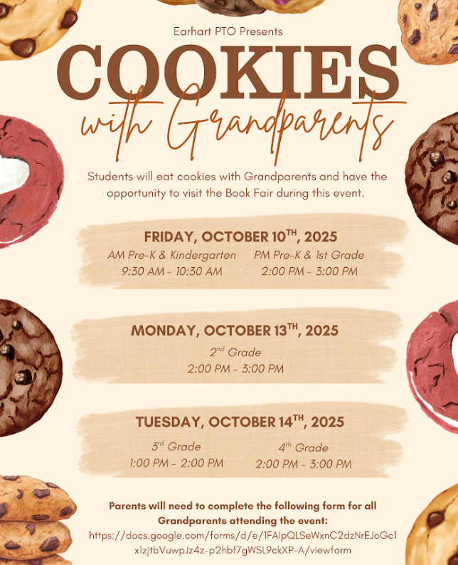 Cookies with Grandparents!