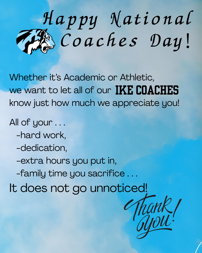 Happy Coaches Day!