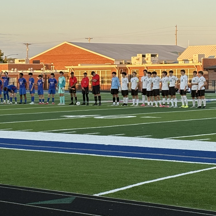 Tiger Soccer vs Andover at the half Tigers 3-1