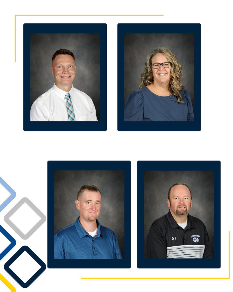 USD 265 Principals: Evan Manning (Eisenhower Middle School), Ashley Miller (Oak Street Elementary School), Darrin SanRomani (Challenger Intermediate School), and Luke Smith (Discovery Intermediate School)