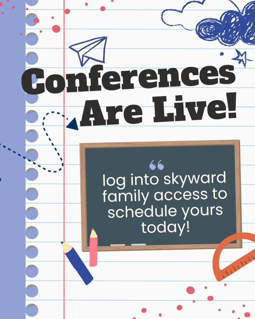 Conferences are live!
