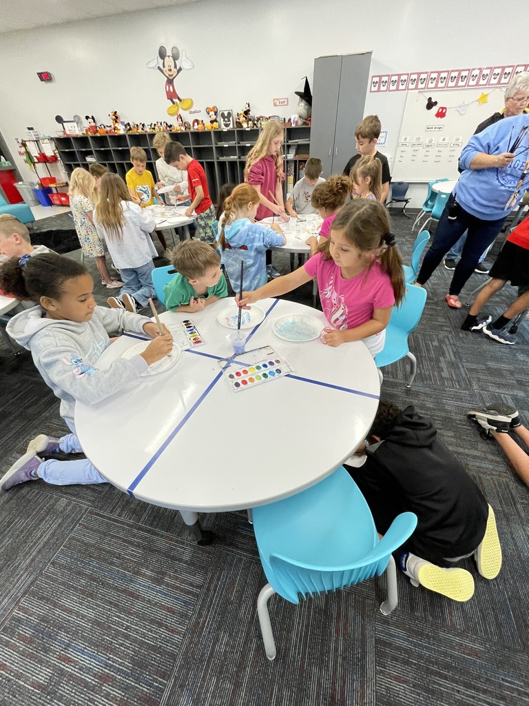 Johnson/Millar and Nikodym had a great time making spiders and webs today!