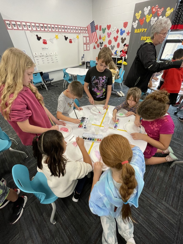 Johnson/Millar and Nikodym had a great time making spiders and webs today!