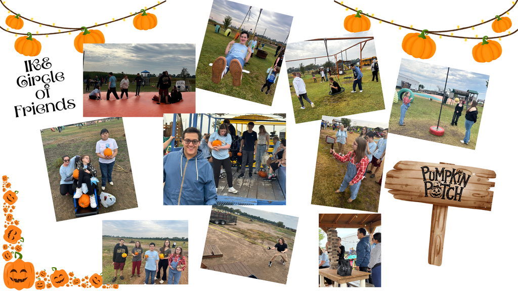 Circle of Friends at the Pumpkin Patch