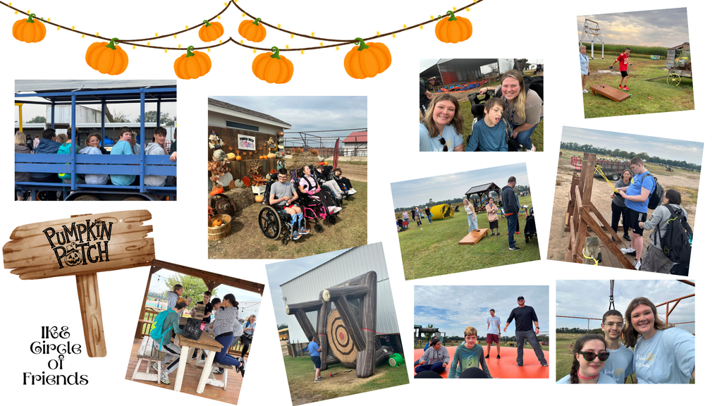 Circle of Friends at the Pumpkin Patch