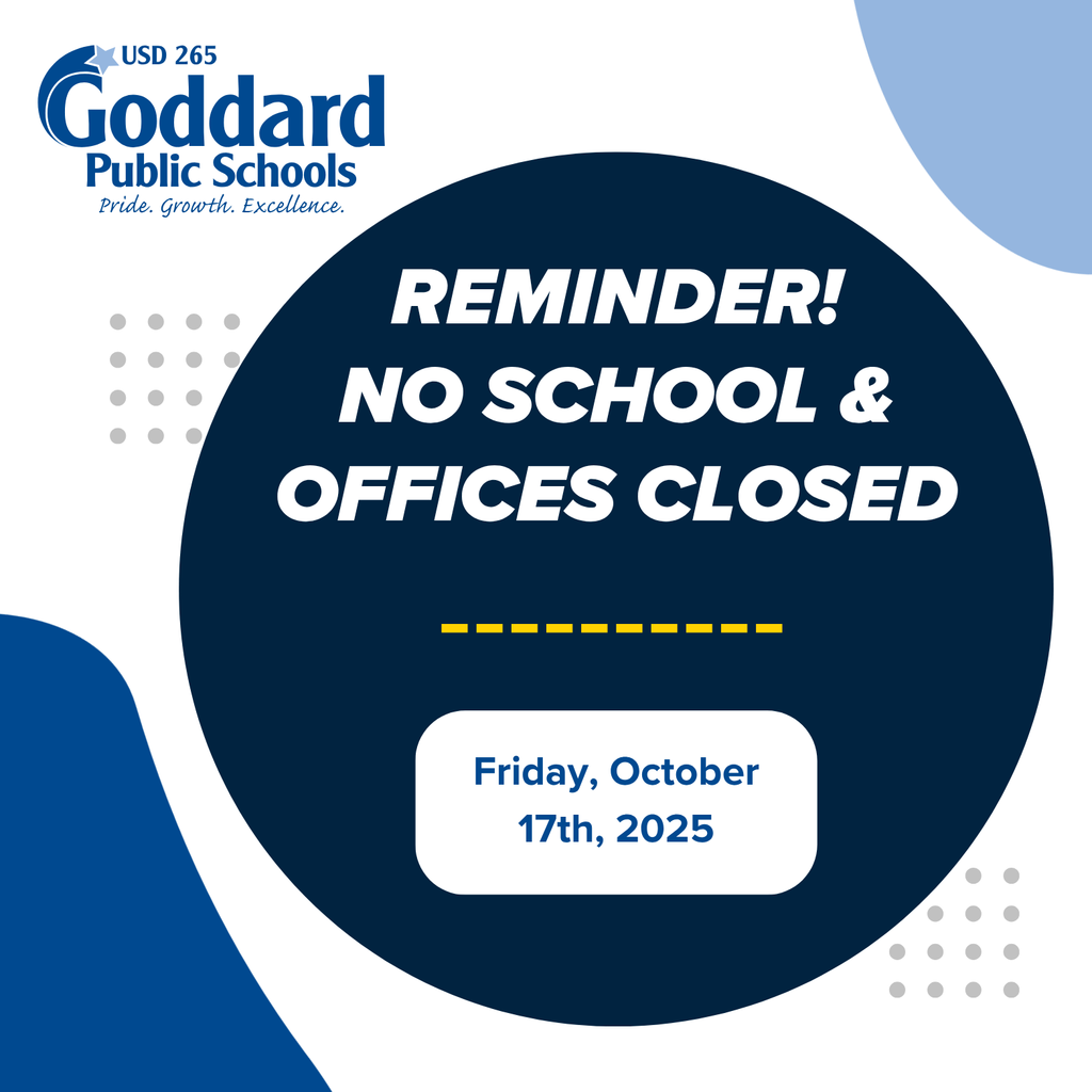 Reminder! No School & Offices Closed - Friday, October 17th, 2025