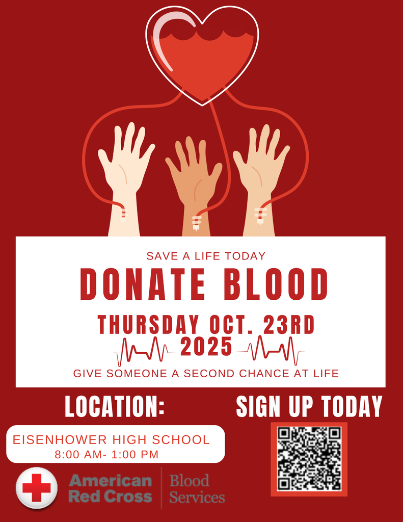 EHS blood drive Thursday, Oct. 23rd