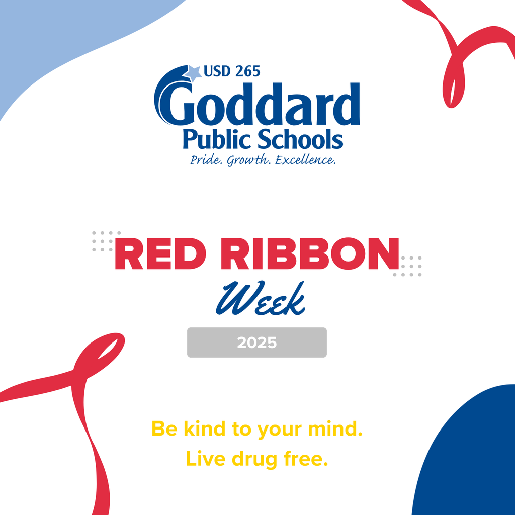 Red Ribbon Week 2025 - Be kind to your mind. Live drug free.