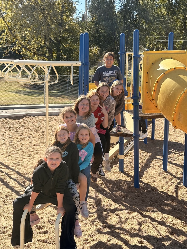 just some 4th grade girls enjoying beautiful November weather