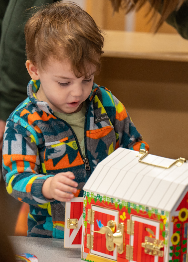 Parents as Teachers play group participant