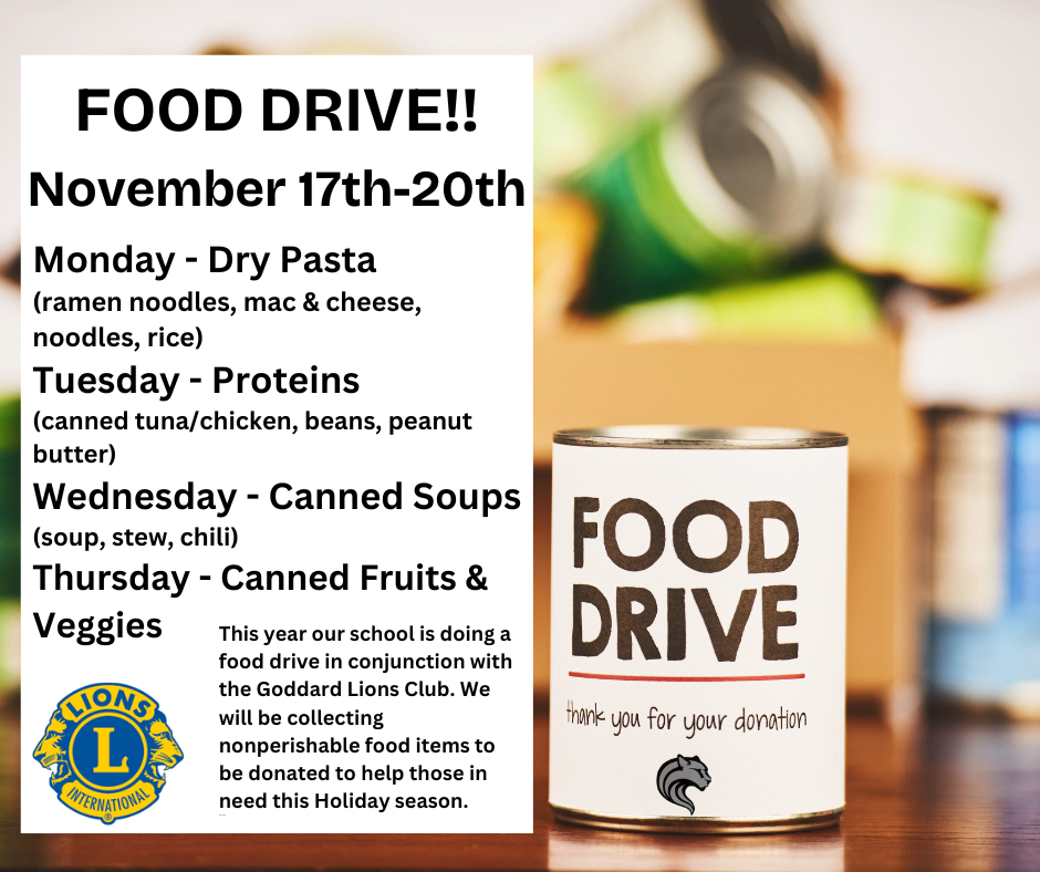 food drive information 