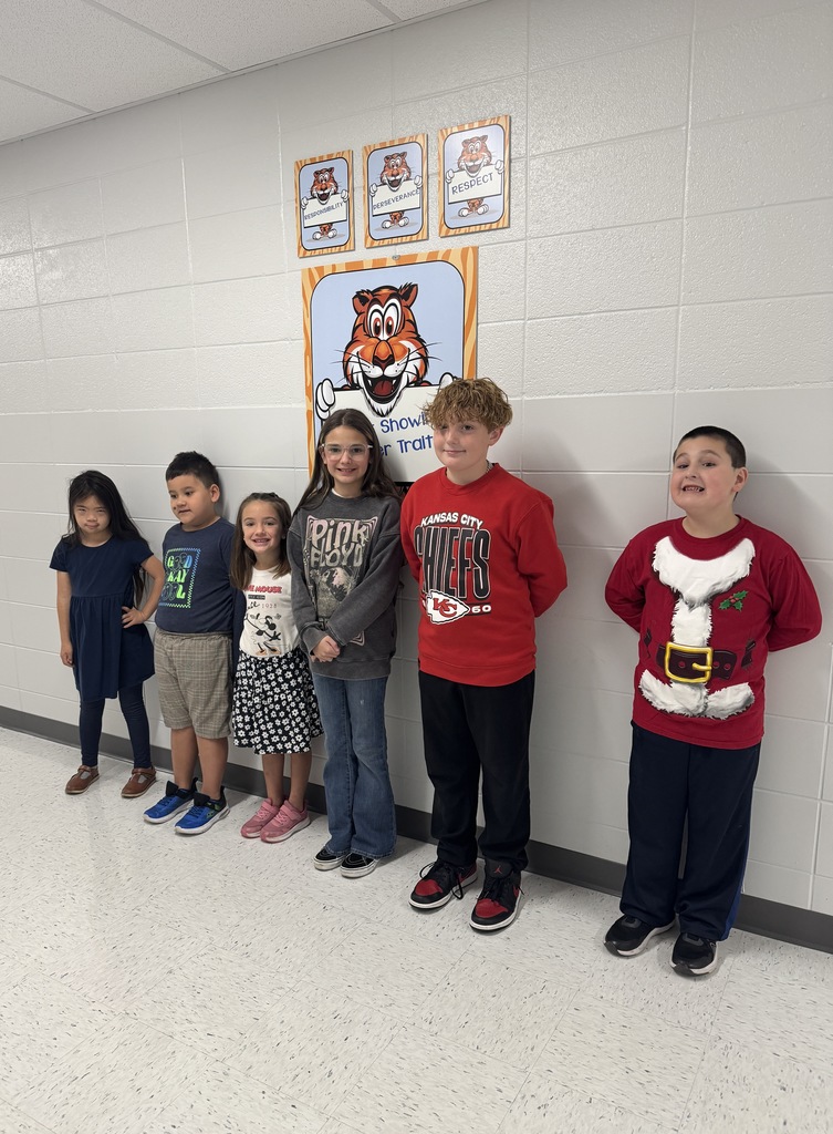 We started our Friday with an early Tiger Ticket drawing AND it was such a treat!  What a fabulous group of winners that was drawn.  They won a Shaggy Nee-Doh squeeze ball.  This was a hot item, so we may need to have this prize again!  Enjoy your weekend Oak Street Tigers.  Thanks so much for showing your three traits this week!