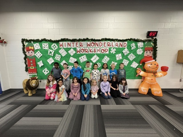 Our Winter Wonderland Workshop is officially underway! Students are creating, exploring, and spreading a little holiday cheer today.