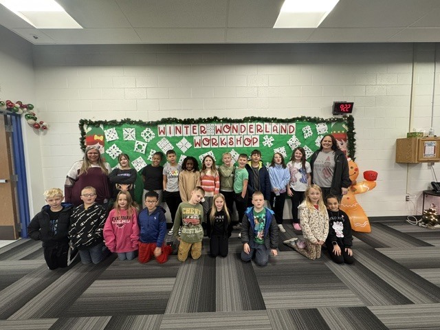 Our Winter Wonderland Workshop is officially underway! Students are creating, exploring, and spreading a little holiday cheer today.