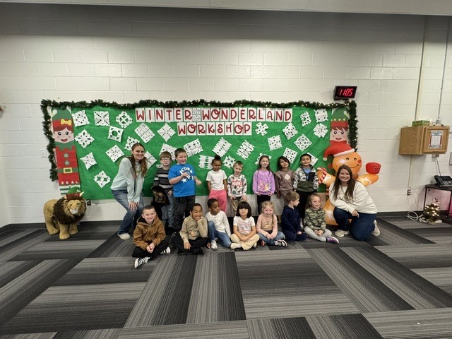 Our Winter Wonderland Workshop is officially underway! Students are creating, exploring, and spreading a little holiday cheer today.