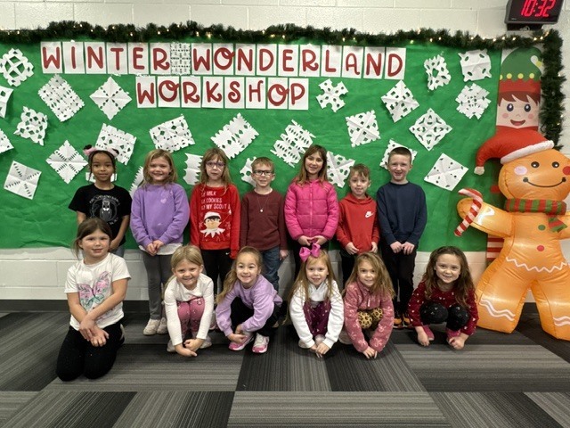 Our Winter Wonderland Workshop is officially underway! Students are creating, exploring, and spreading a little holiday cheer today.