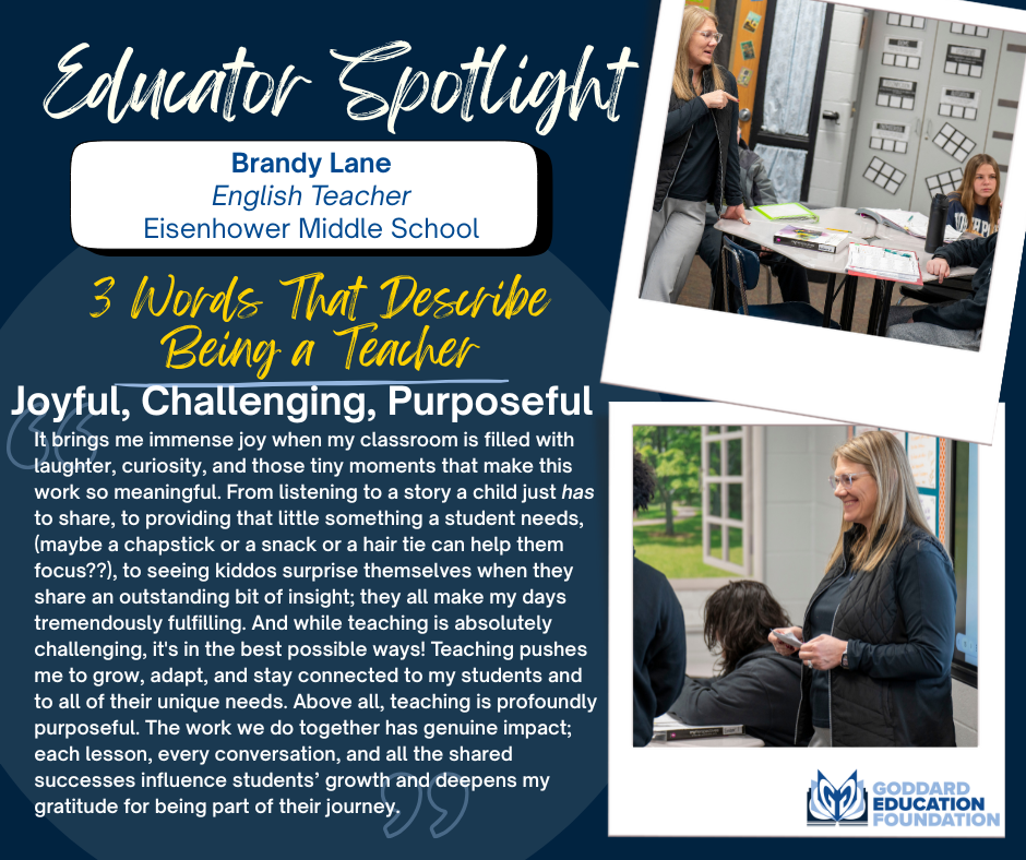 Educator Spotlight- Brandy Lane