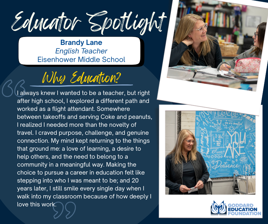 Educator Spotlight- Brandy Lane
