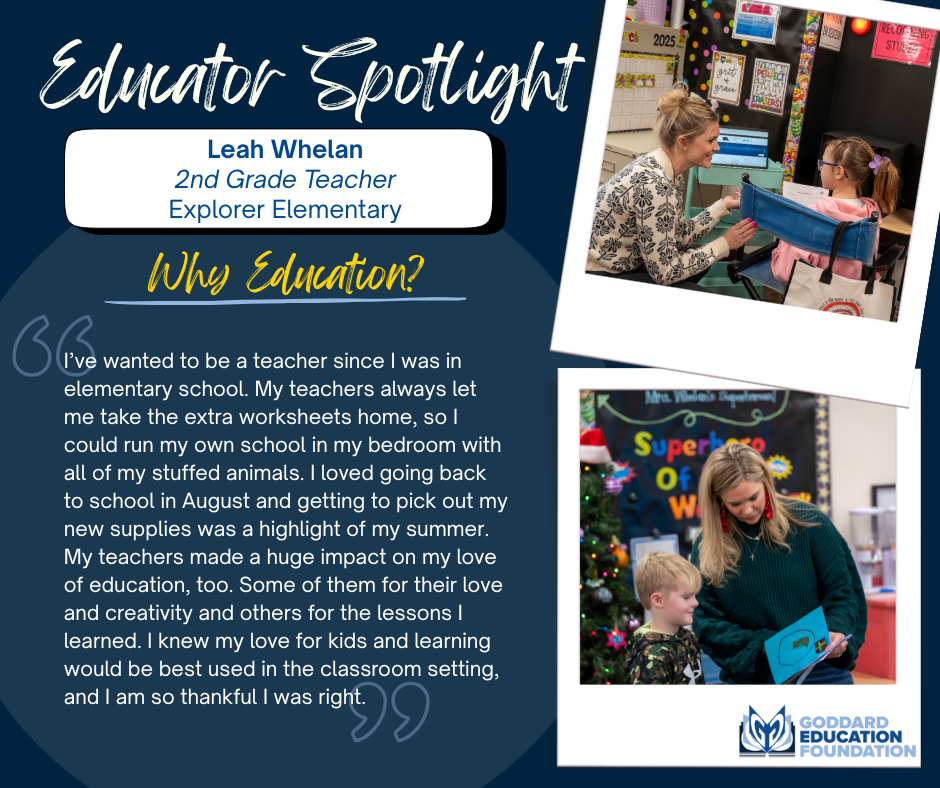 Leah Whelan Educator Spotlight