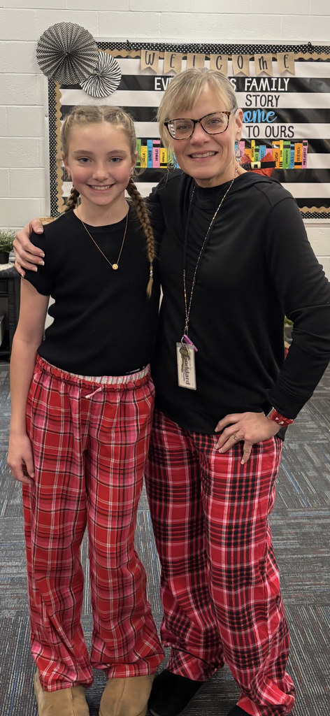 twinning in our favorite holiday pants 