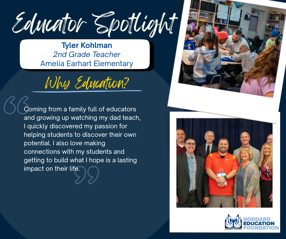 Educator Spotlight- Tyler Kohlman