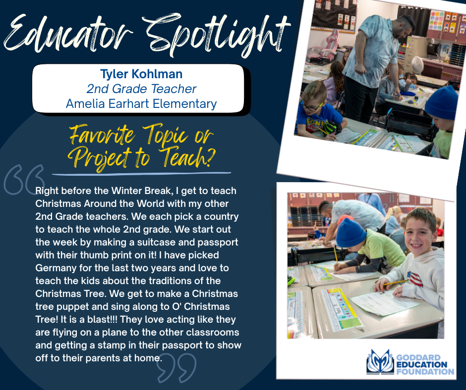 Educator Spotlight- Tyler Kohlman