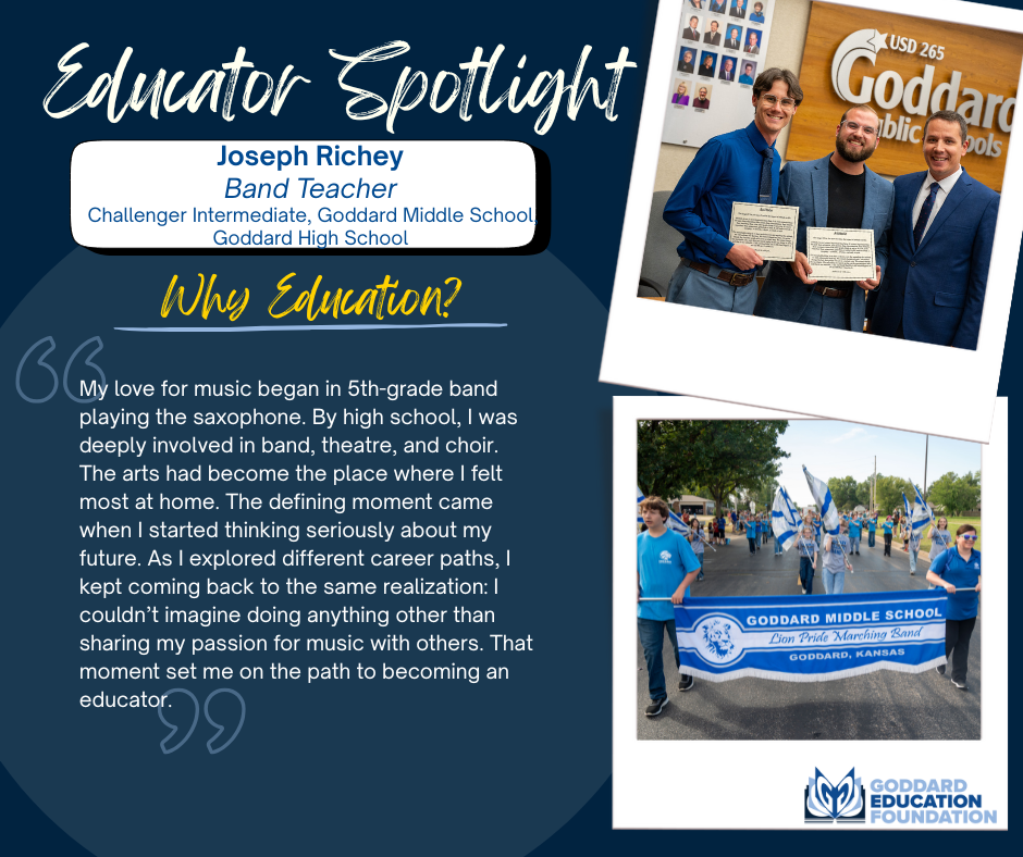 Educator Spotlight- Joseph Richey