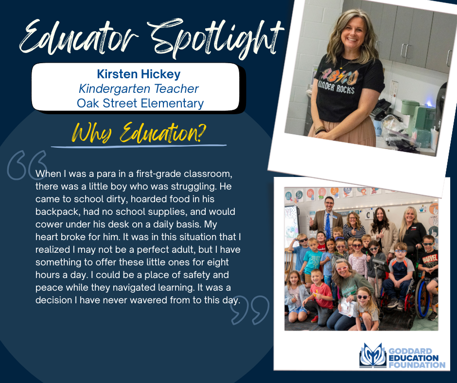 Educator Spotlight- Kirsten Hickey