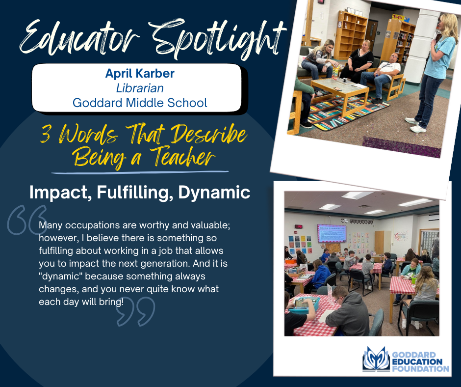 Educator Spotlight- April Karber