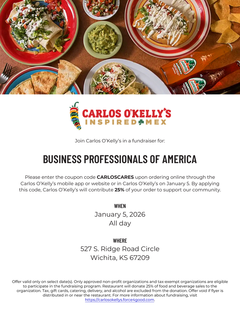 BPA Carlos O'Kelly's  fundraiser