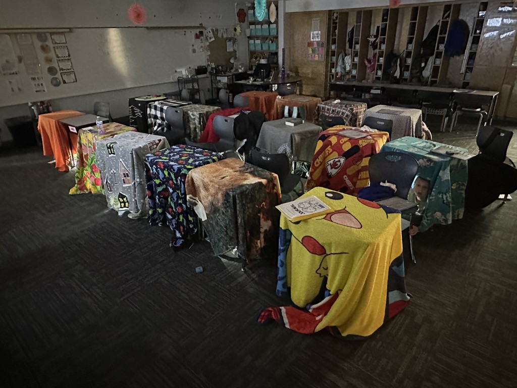 forts and flashlights