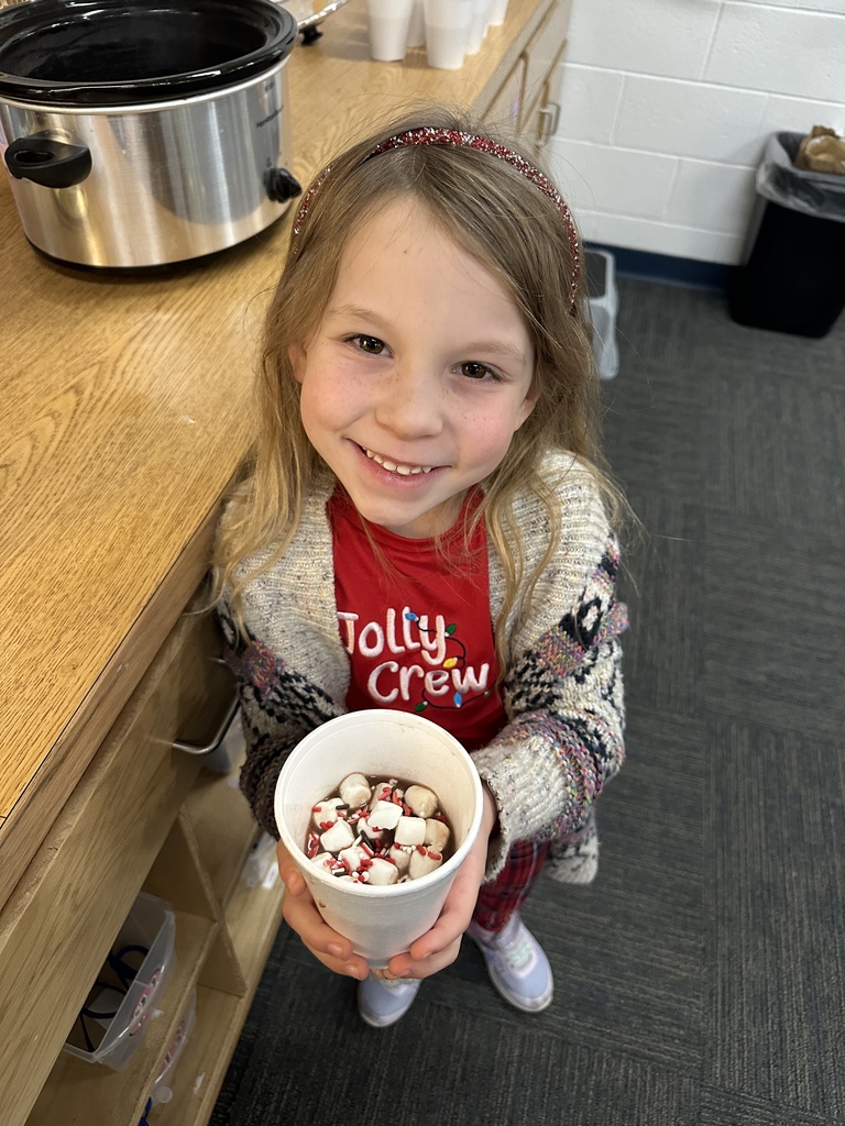 polar express and hot cocoa