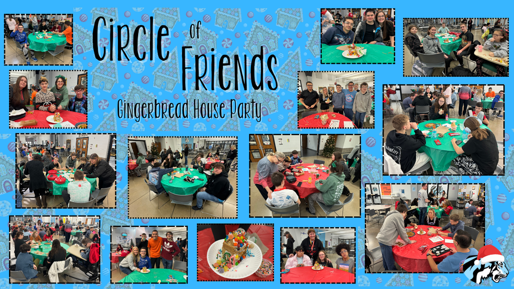 Circle of Friends Gingerbread House Party