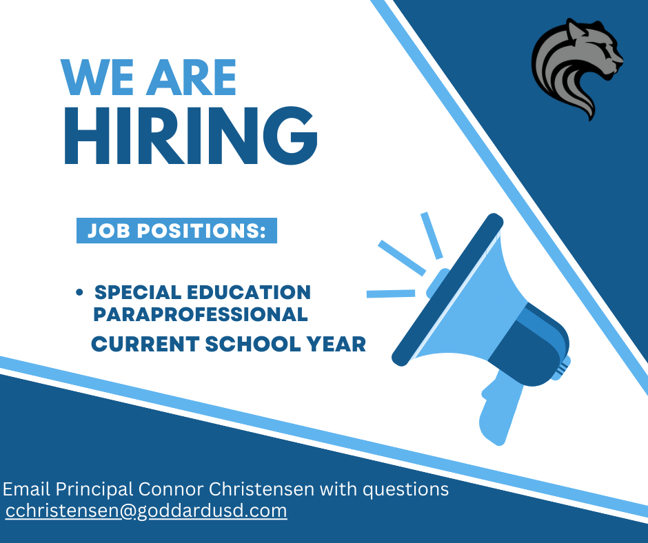 Now hiring for a special education para at Apollo Elementary.