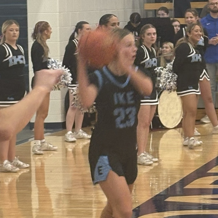 Lady Tiger Basketball up 35-14 at the half vs Goddard 