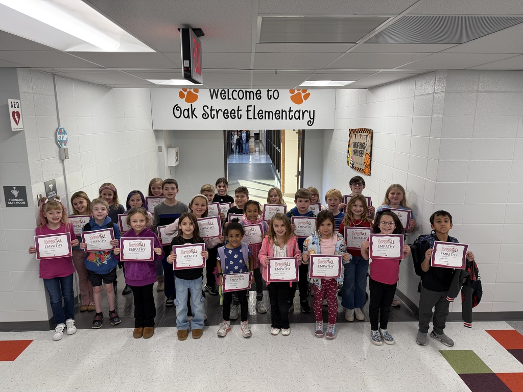 December's students of the month showed  empathy by understanding and connecting with other people's feelings