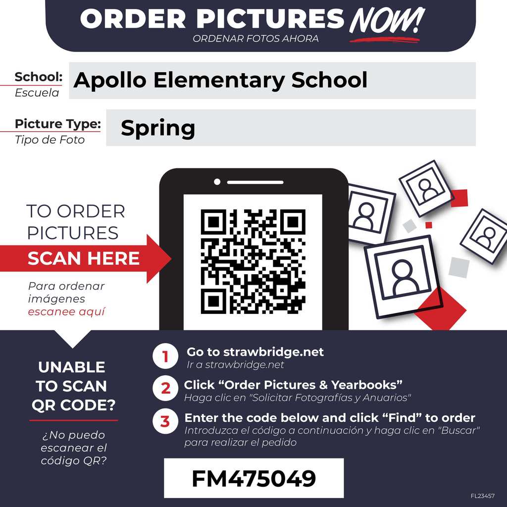 Picture day online ordering