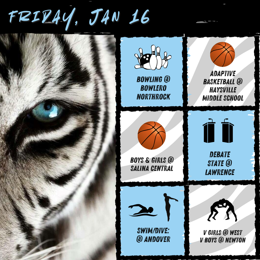 Full Friday at the IKE: bowling, adaptive basketball, state debate, boys/girls basketball, swim/dive, wrestling