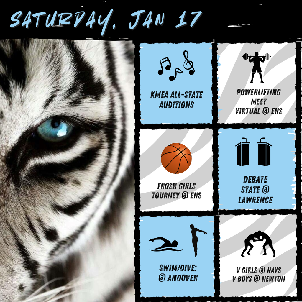 Saturday events:  kmea all-state music auditions, powerlifting, frosh girls bball, state debate, swim/dive, wrestling.