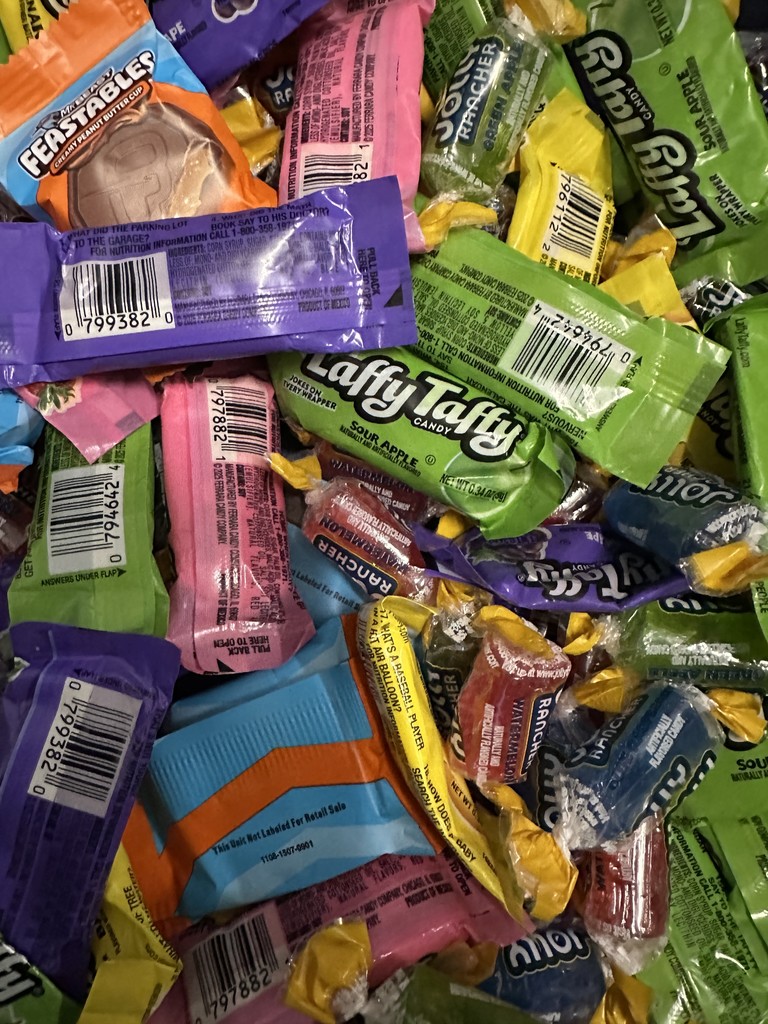 Mrs. Douglass’ class earned a Candy Salad reward today!