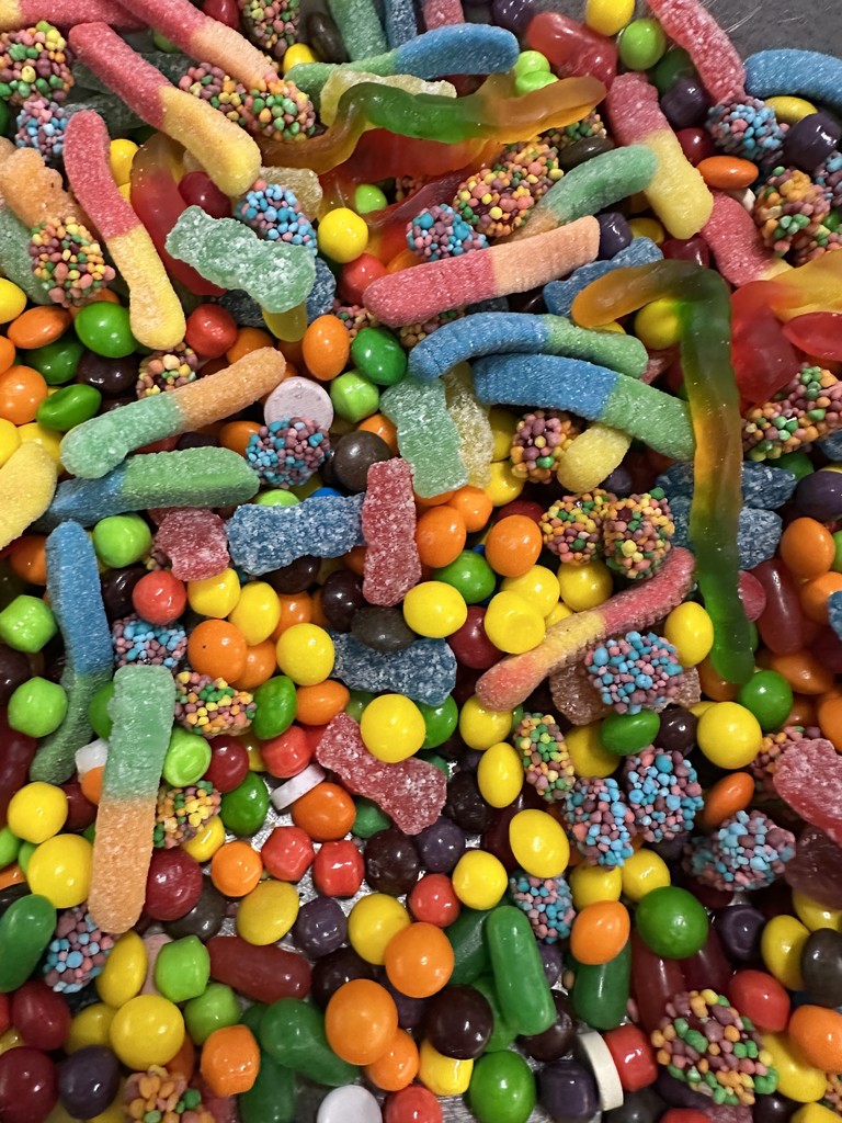 Mrs. Douglass’ class earned a Candy Salad reward today!