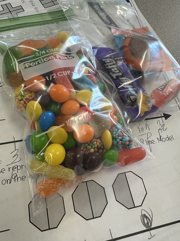 Mrs. Douglass’ class earned a Candy Salad reward today!