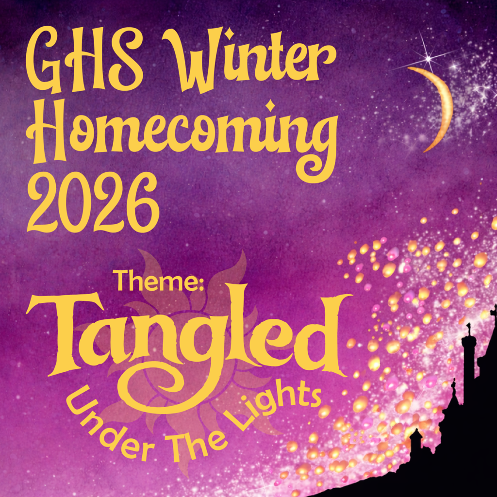 Goddard High School Winter Homecoming 2026. Theme: Tangled, Under the Lights