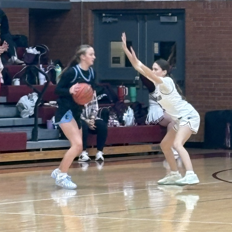 Lady Tigers 22 - Lady Mustangs 18 at the half in Salina.